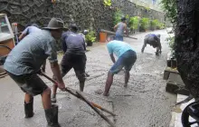 Perbaikan Akses Jalan Gedung Ratu Prabu 2